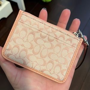 Timeless Coach Keychain Wallet